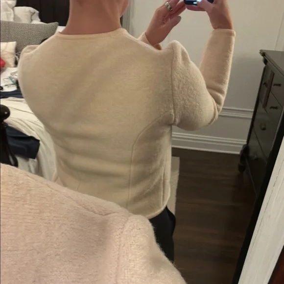 Geiger of Austria Pure Wool Vintage Cream Women's Jacket - Picture 6 of 12